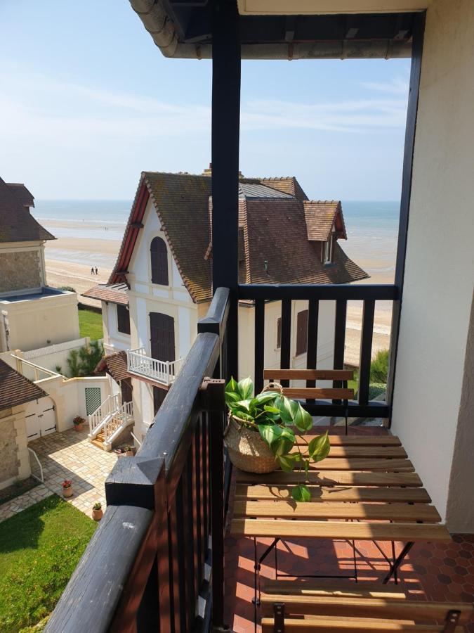 M2M Studio Magnifique Vue Mer - Avec Balcon - Les Pieds Dans L Eau! Blonville-sur-Mer Bagian luar foto